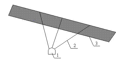 Slotting induced-flow pressure-relief anti-reflection method for complicated seam