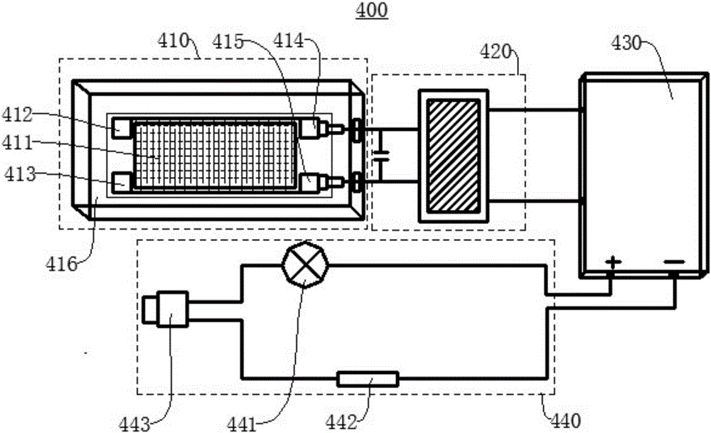 Piezoelectric ceramic fiber power generation system, power generation shoes and power generation tire