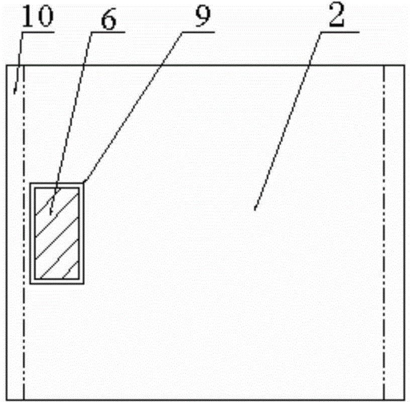 Large-diameter feeding and drainage pipe provided with sacrificial anode and manufacturing method of large-diameter feeding and drainage pipe