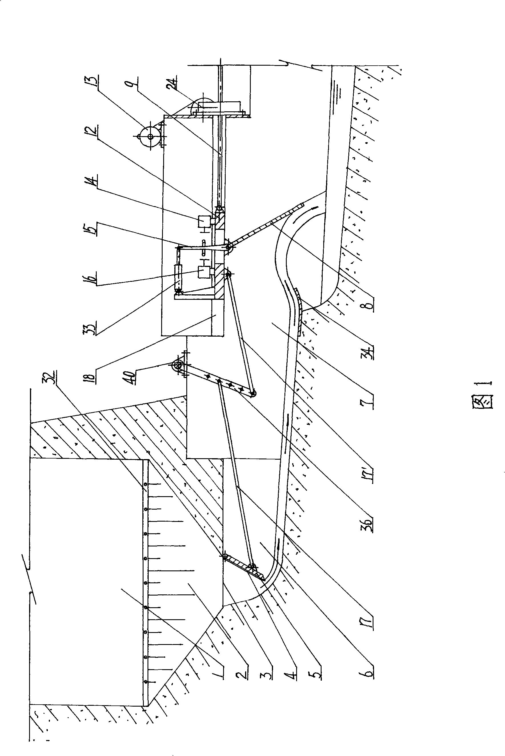 Full automatic silt separation apparatus