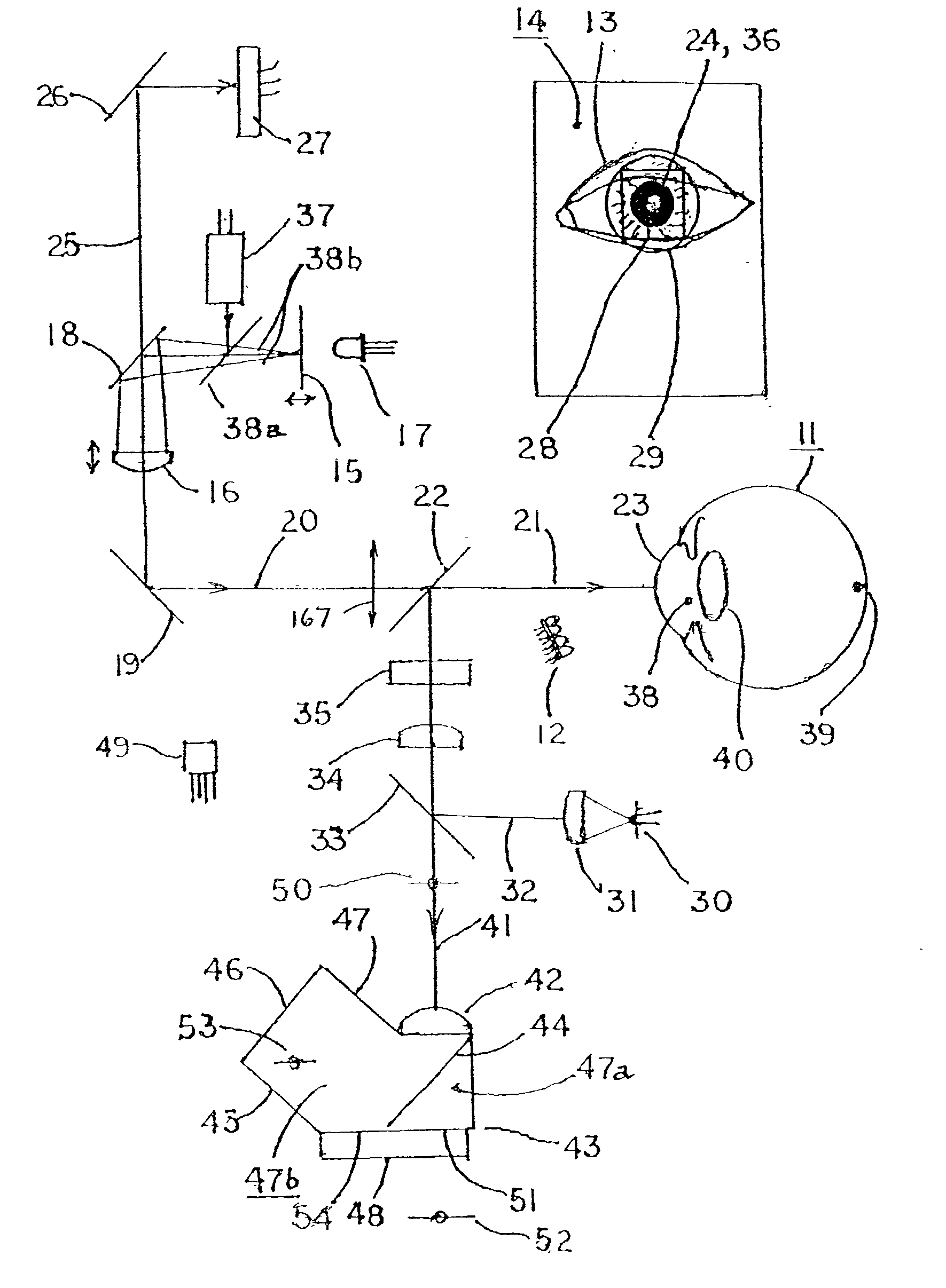 Complete autorefractor system in an ultra-compact package