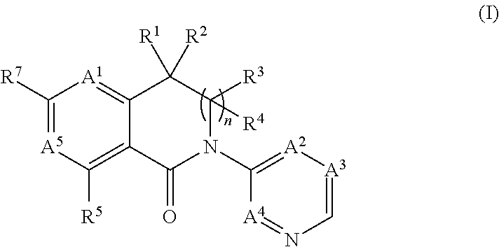 New bicyclic dihydroisoquinoline-1-one derivatives