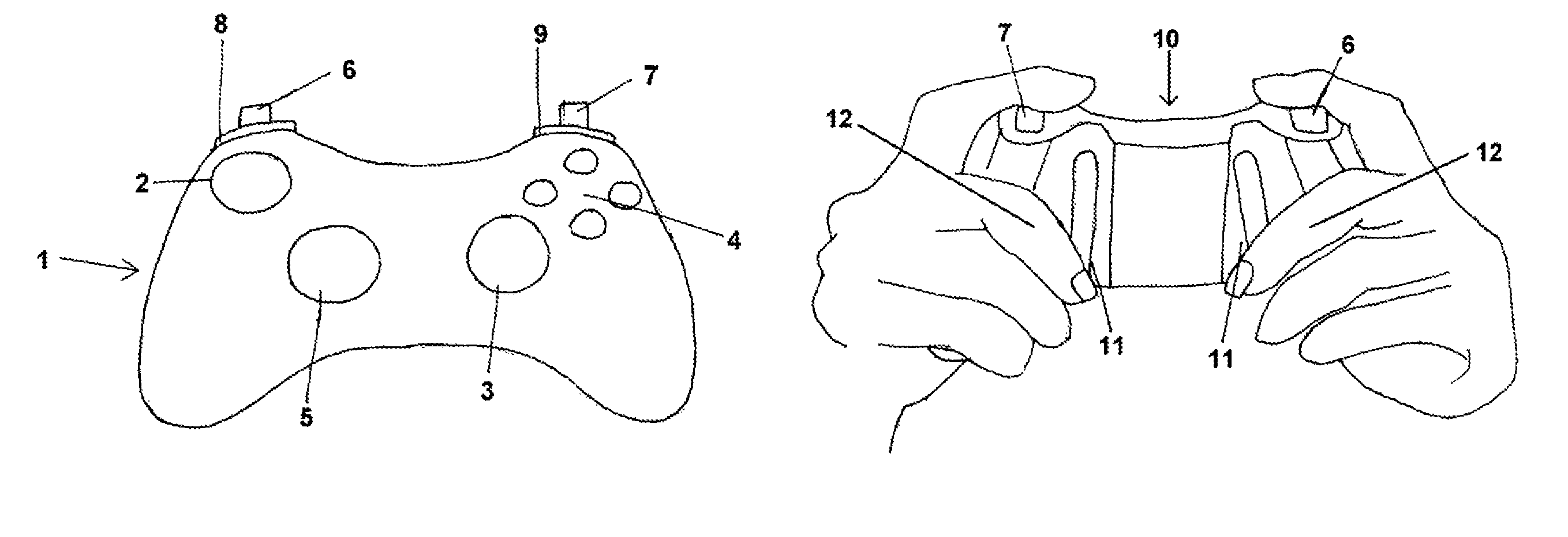 Controller for video game console