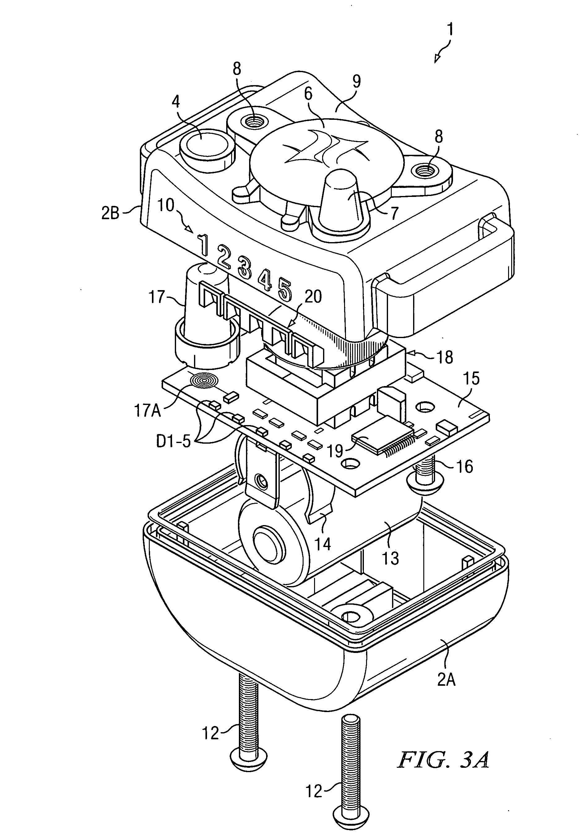 Vibration sensor assembly and method for bark controller