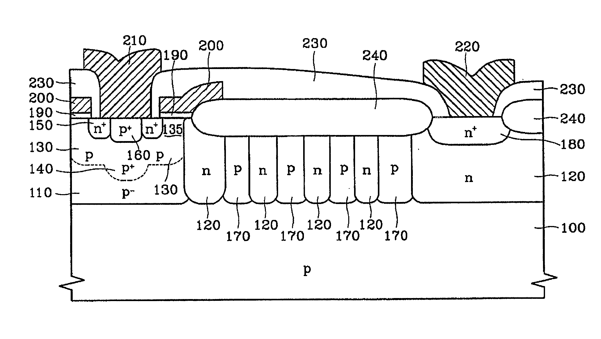 High voltage lateral DMOS transistor having low on-resistance and high breakdown voltage