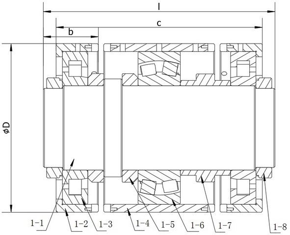 Improved bearing life testing machine tool