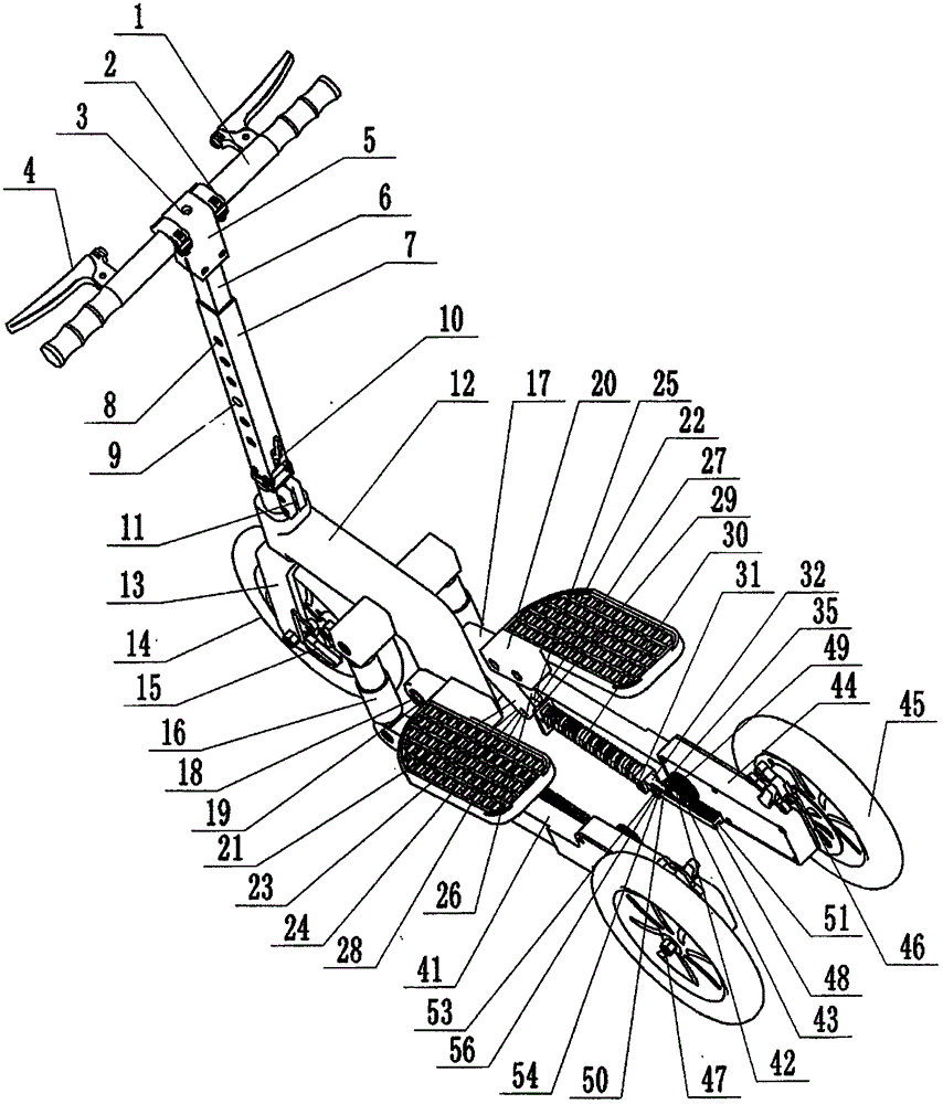 a bicycle