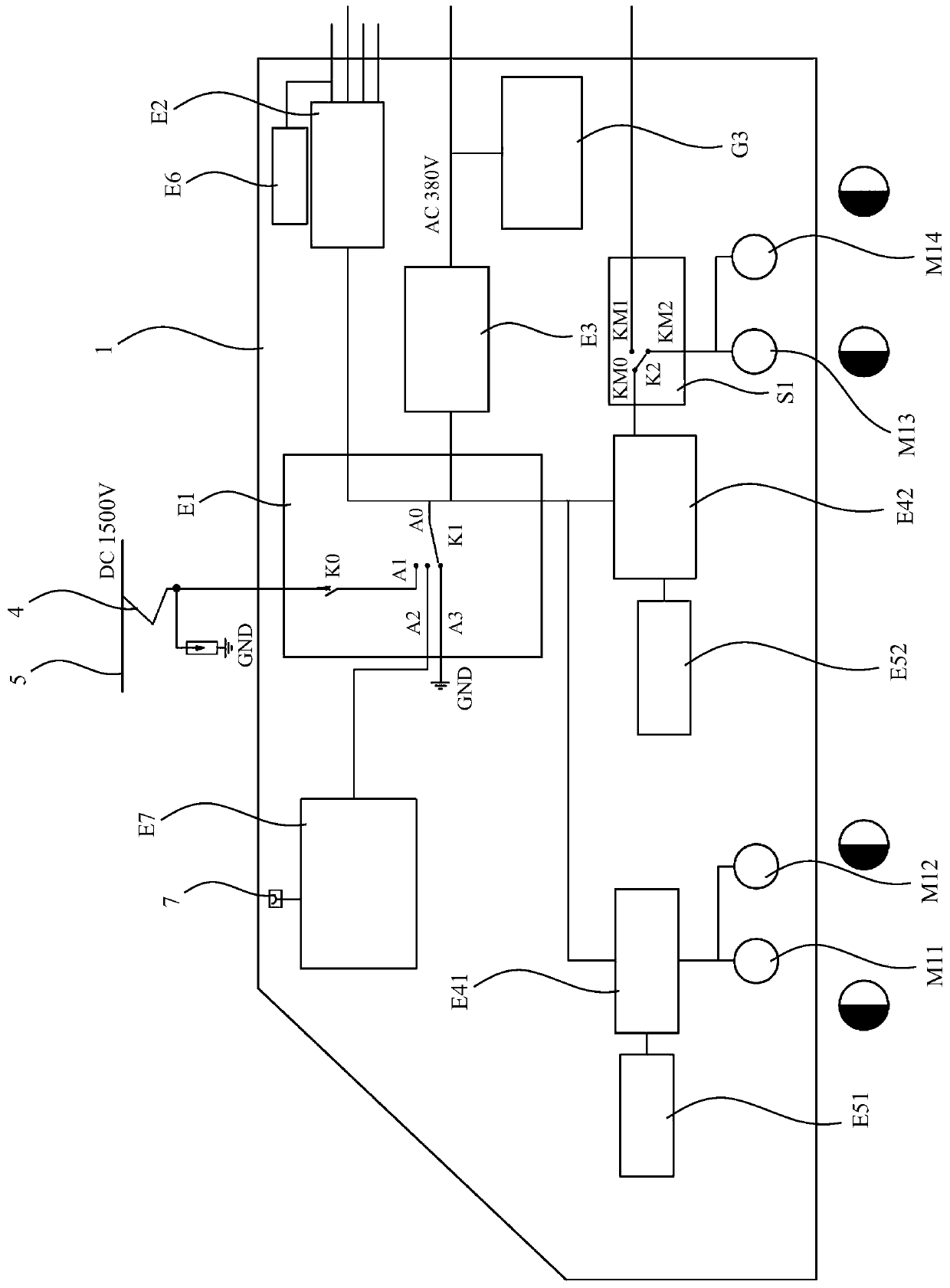 Rail engineering vehicle transmission method