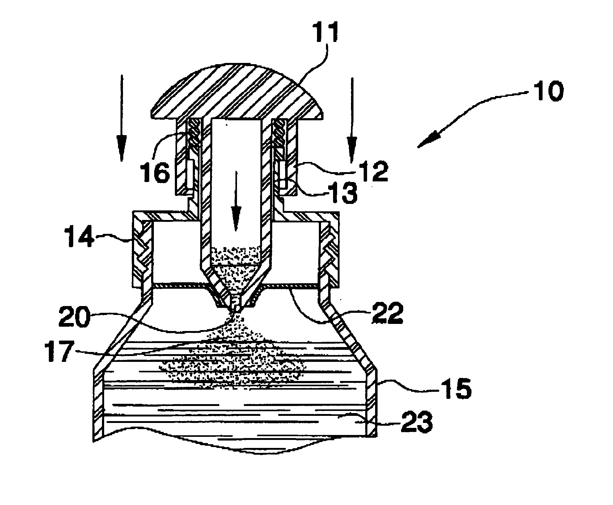 Bottle cap including an additive dispenser