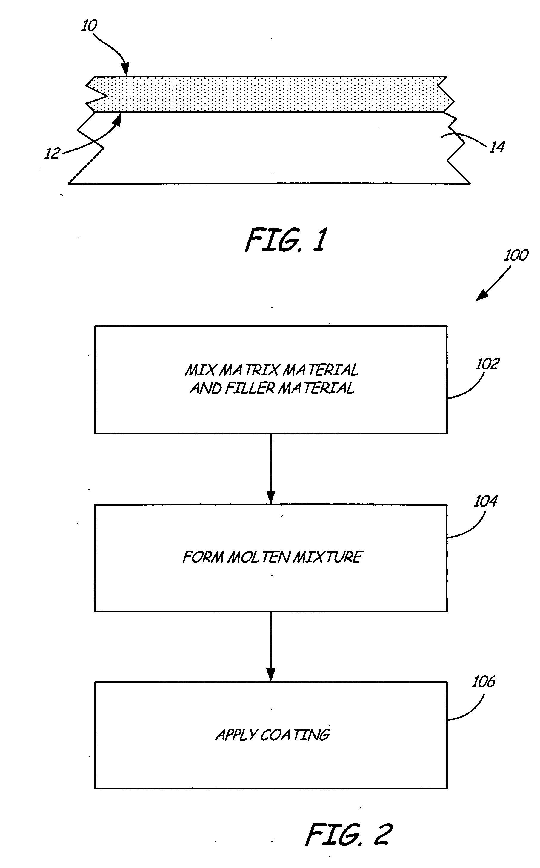 Low stress metallic based coating