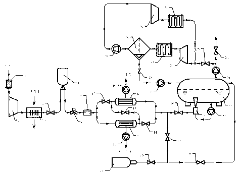 Double-flow-mode fuel oil ground pre-washing method and device thereof