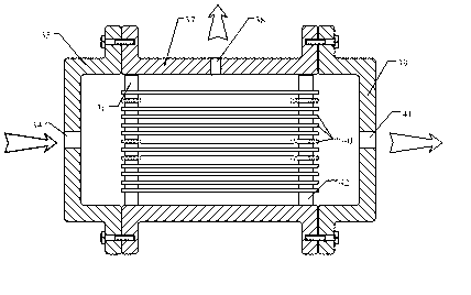 Double-flow-mode fuel oil ground pre-washing method and device thereof