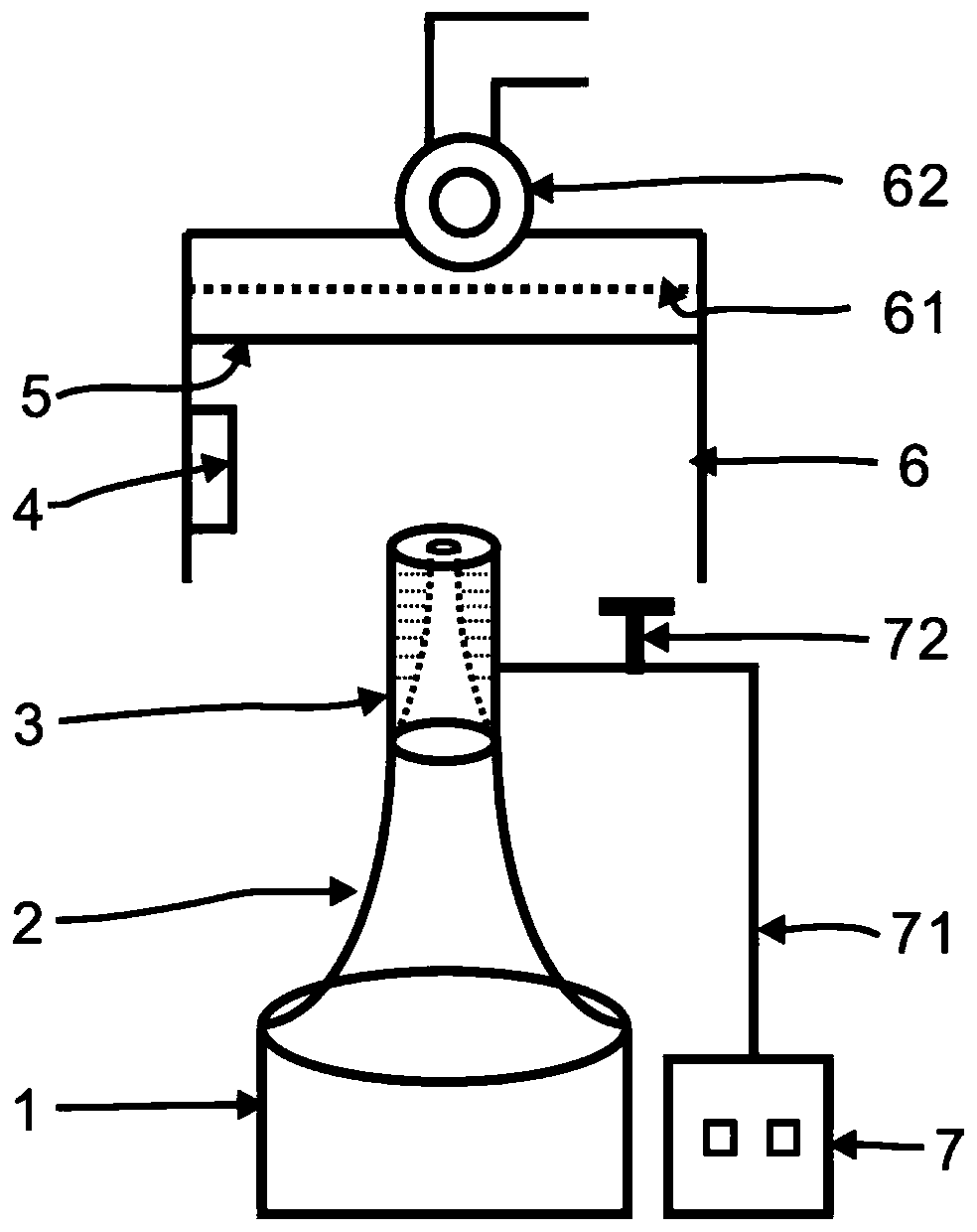 Membrane spinning device and preparation method of micro-nano material