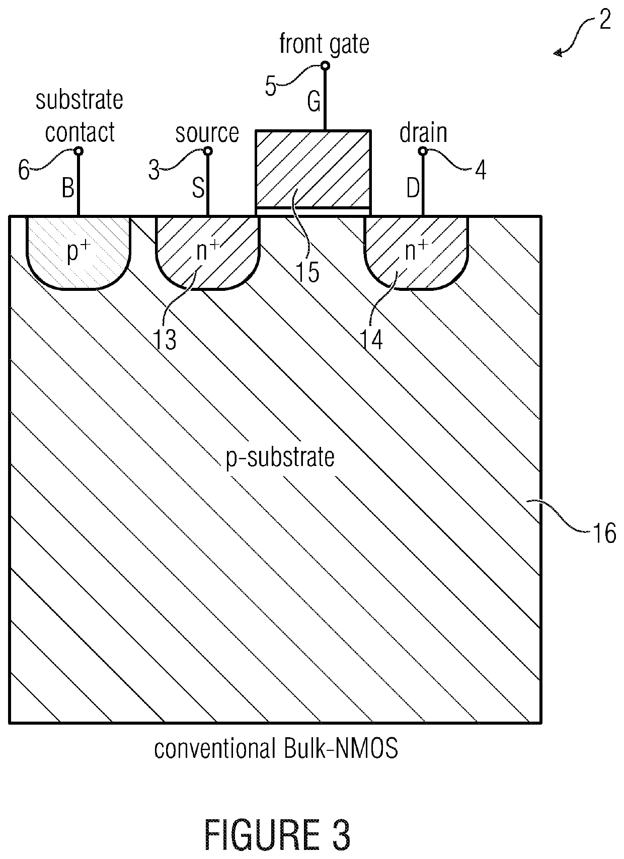 Switch device for switching an analog electrical input signal