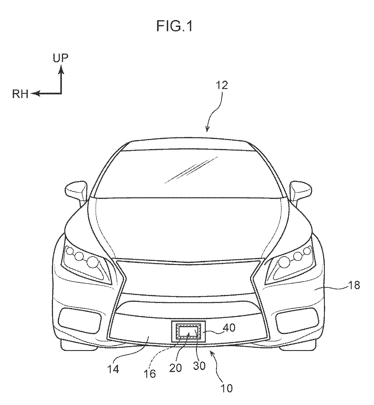 Sensor installation structure