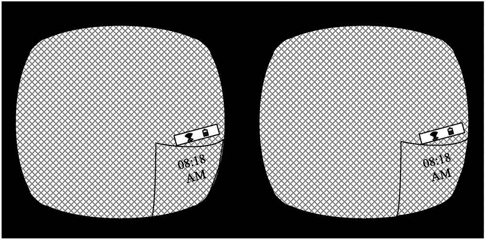 Image display method and device of virtual reality equipment