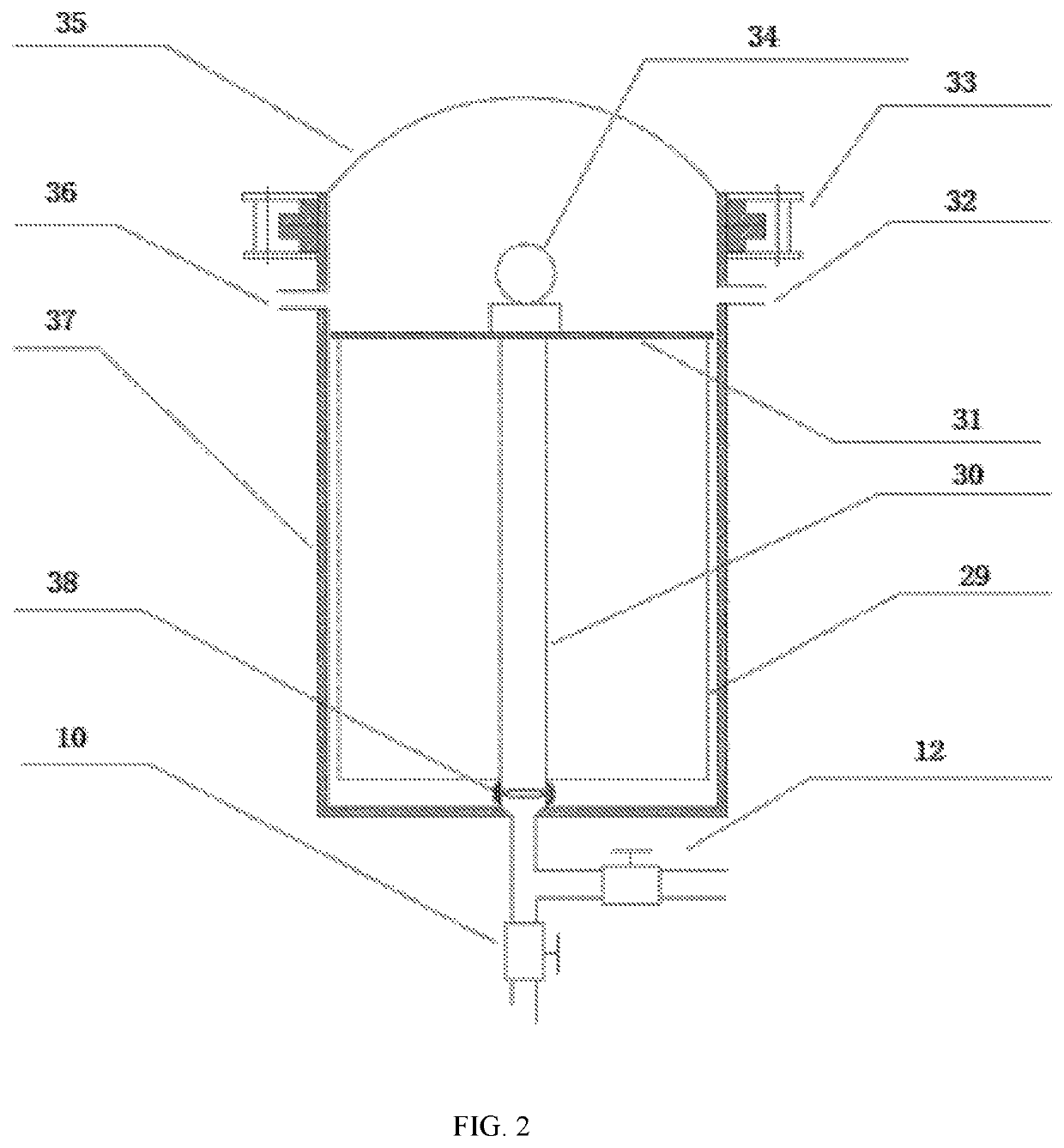 Waterless dyeing machine suitable for mixed fluid medium