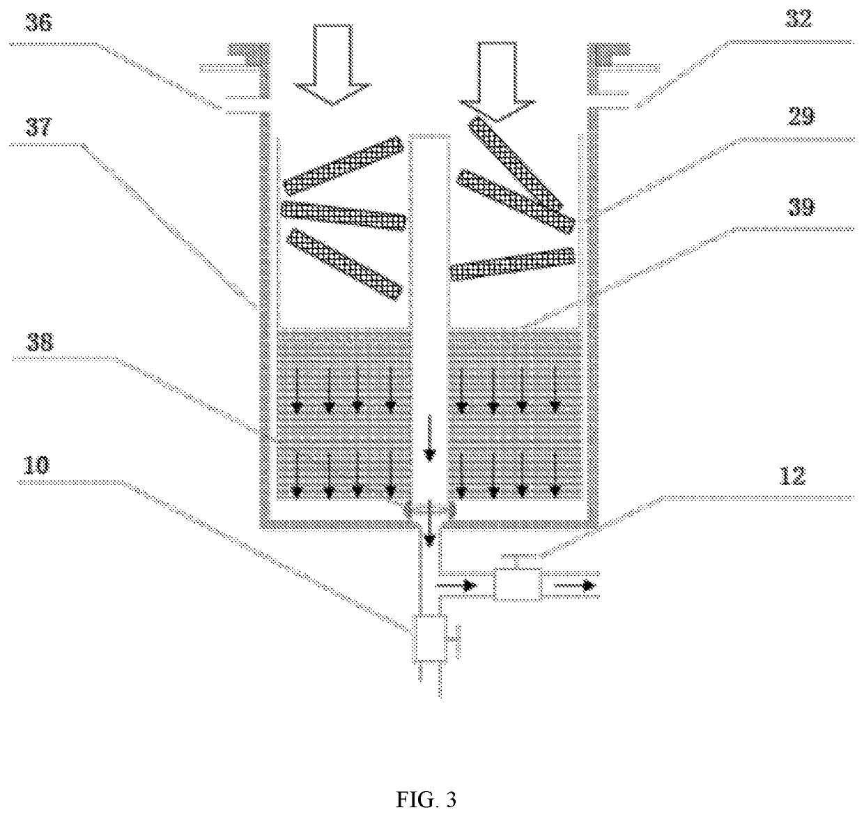 Waterless dyeing machine suitable for mixed fluid medium