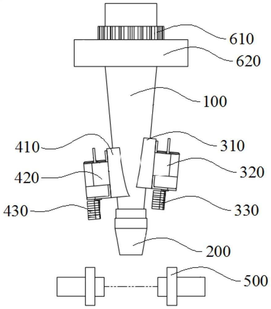 Cone cylinder vibration high-speed queuing seed discharging device and method