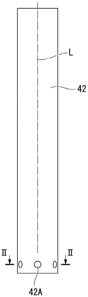 Casting device and casting method