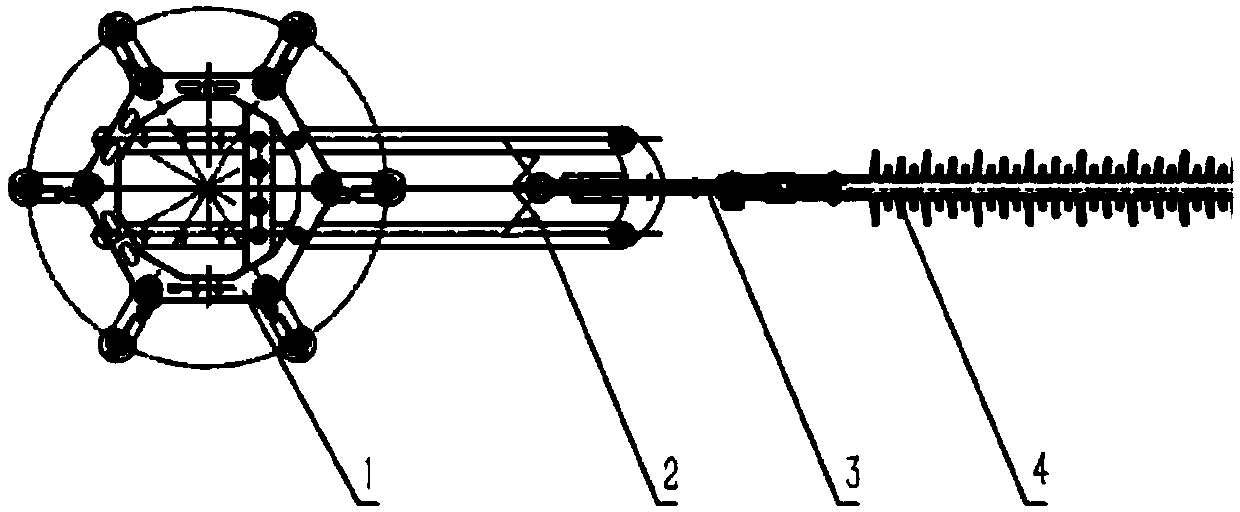 Anti-galloping phase-to-phase spacer