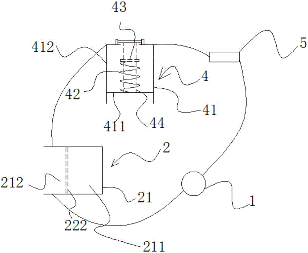 Flat tire protection device and tire with flat tire protection device