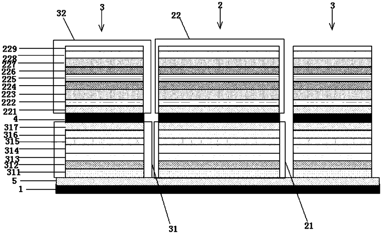 VCSEL-APD integrated chip and a preparation method thereof