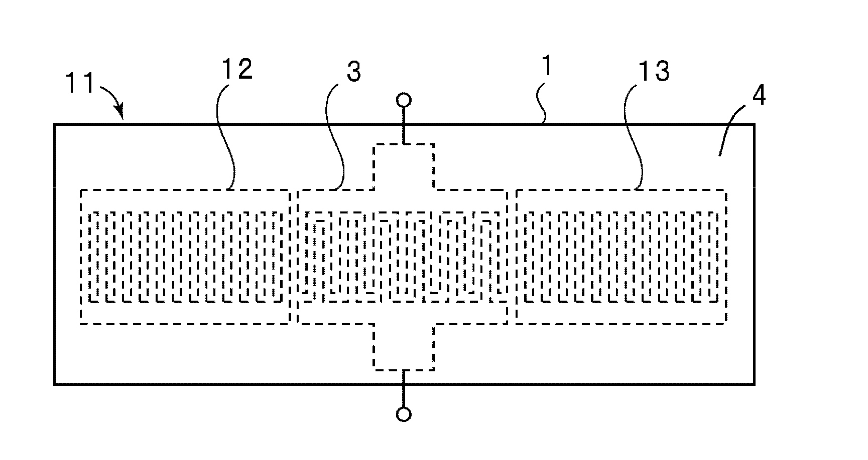 Boundary acoustic wave device