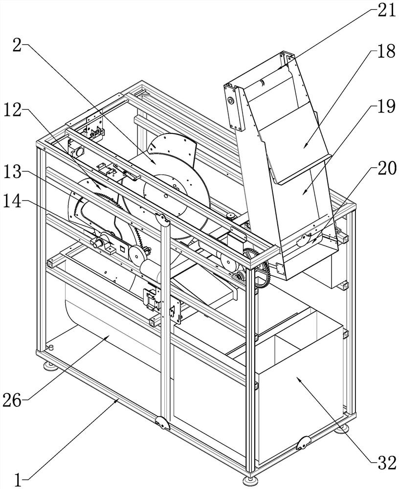 Waste processing mechanism in food waste processing device