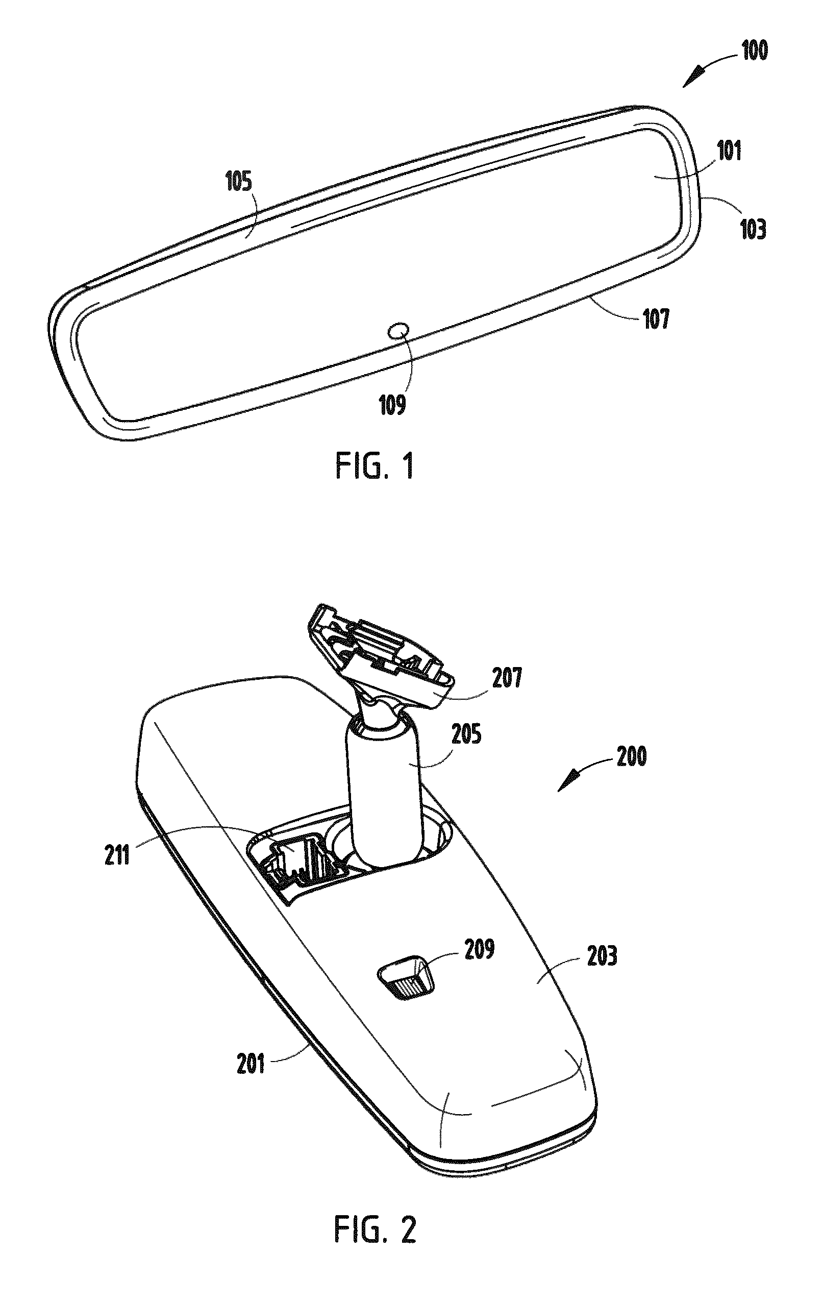 Multi-display mirror system and method for expanded view around a vehicle