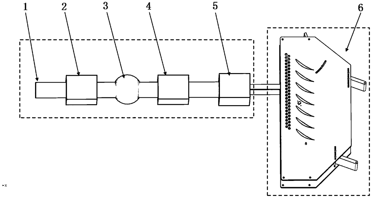 An Experimental System of Flat Air Cascade of Compressor with Suction Baffle Structure