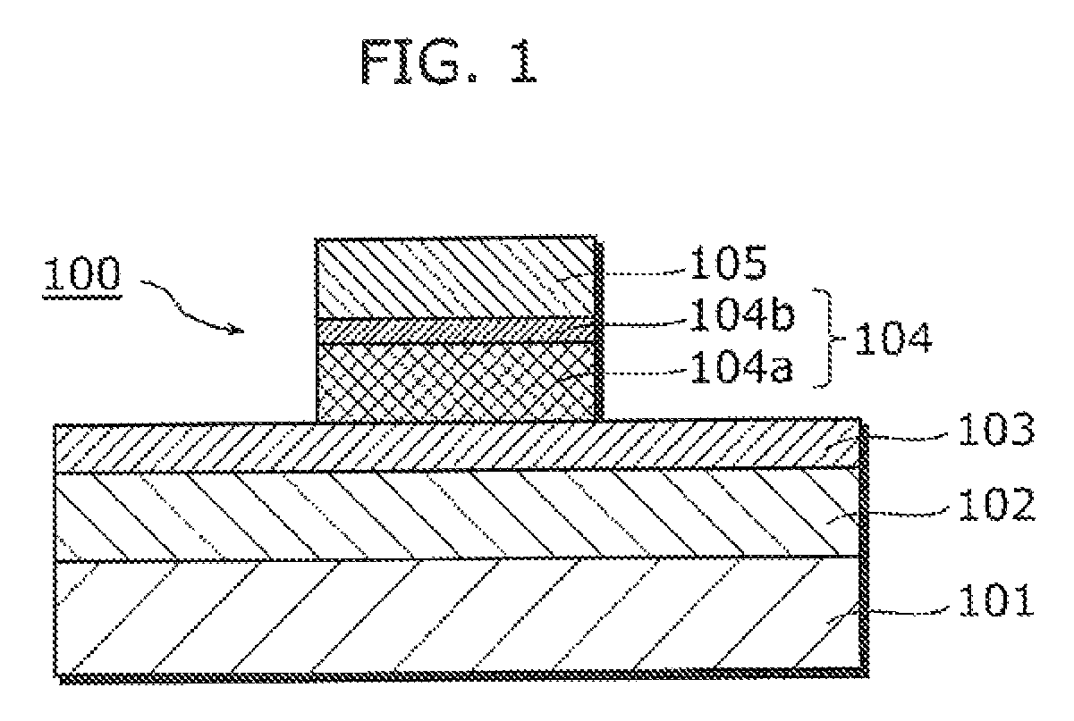 Nonvolatile memory element and nonvolatile memory device