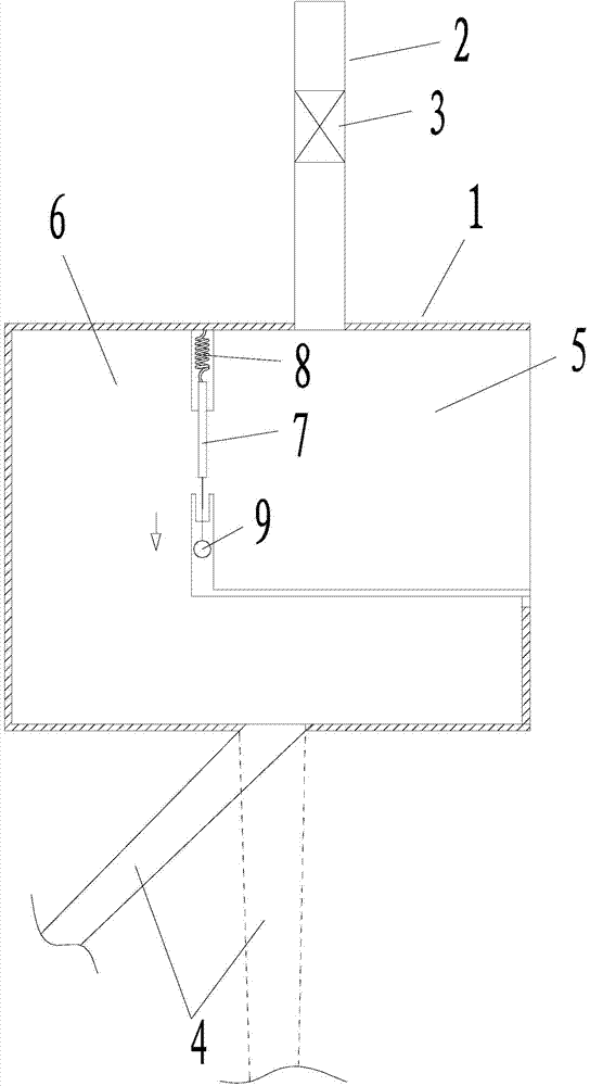 Cigarette seedling watering and fertilizing management device