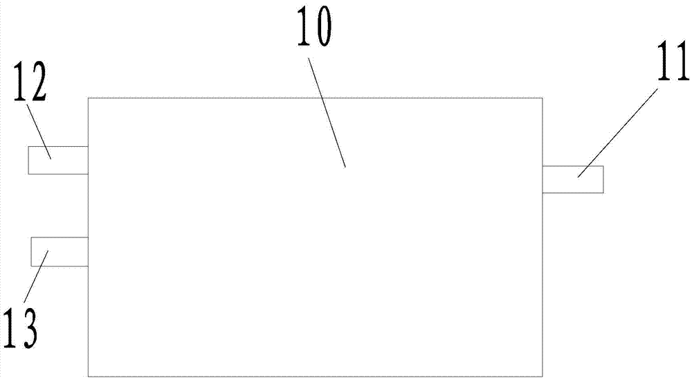 Cigarette seedling watering and fertilizing management device