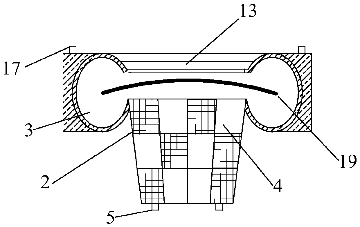 Green ecological floating island device