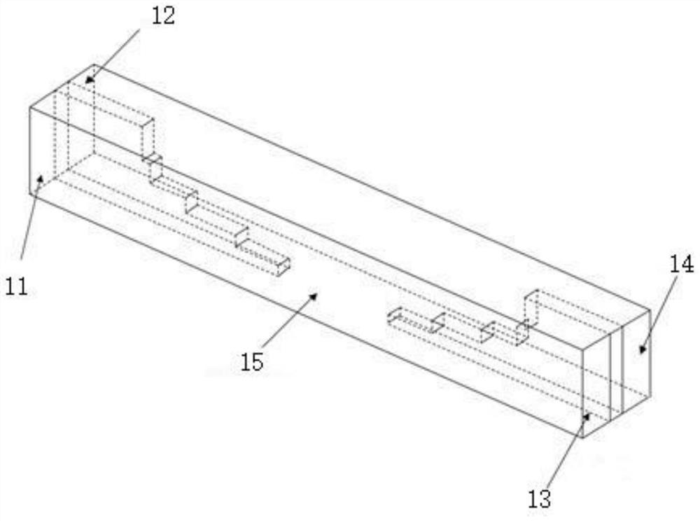 Cross coupler based on mode synthesis and its construction method, impedance matching structure