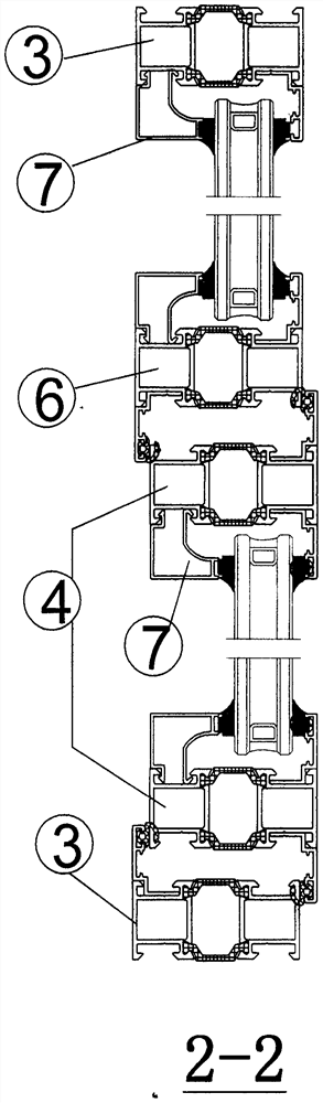 Universal profile door and window system and profile