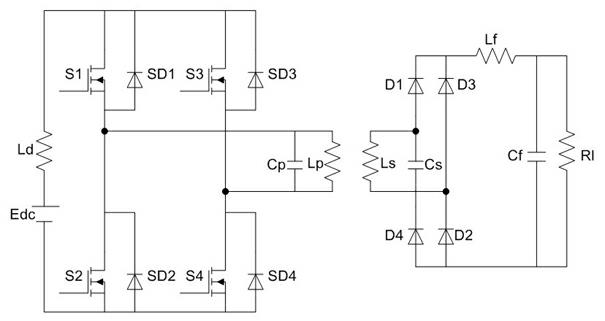 Circulation control device and method of induction electric power transmission system