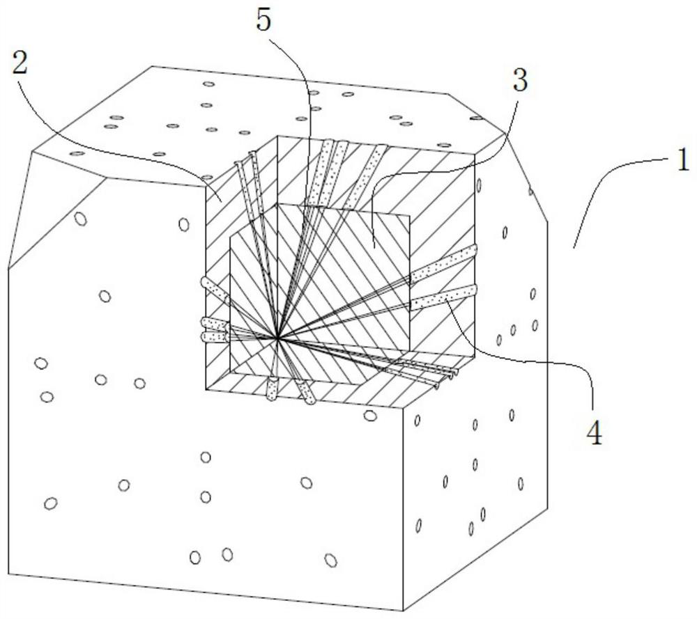 Composite pore molecular sieve and preparation method thereof