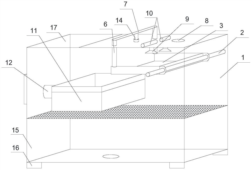 Processing device and processing method for deep processing of Plinia cauliflora