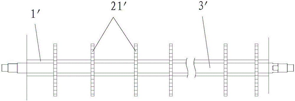 Adjusting method for positions of saw blades of floor dividing and cutting machine and floor dividing and cutting machine