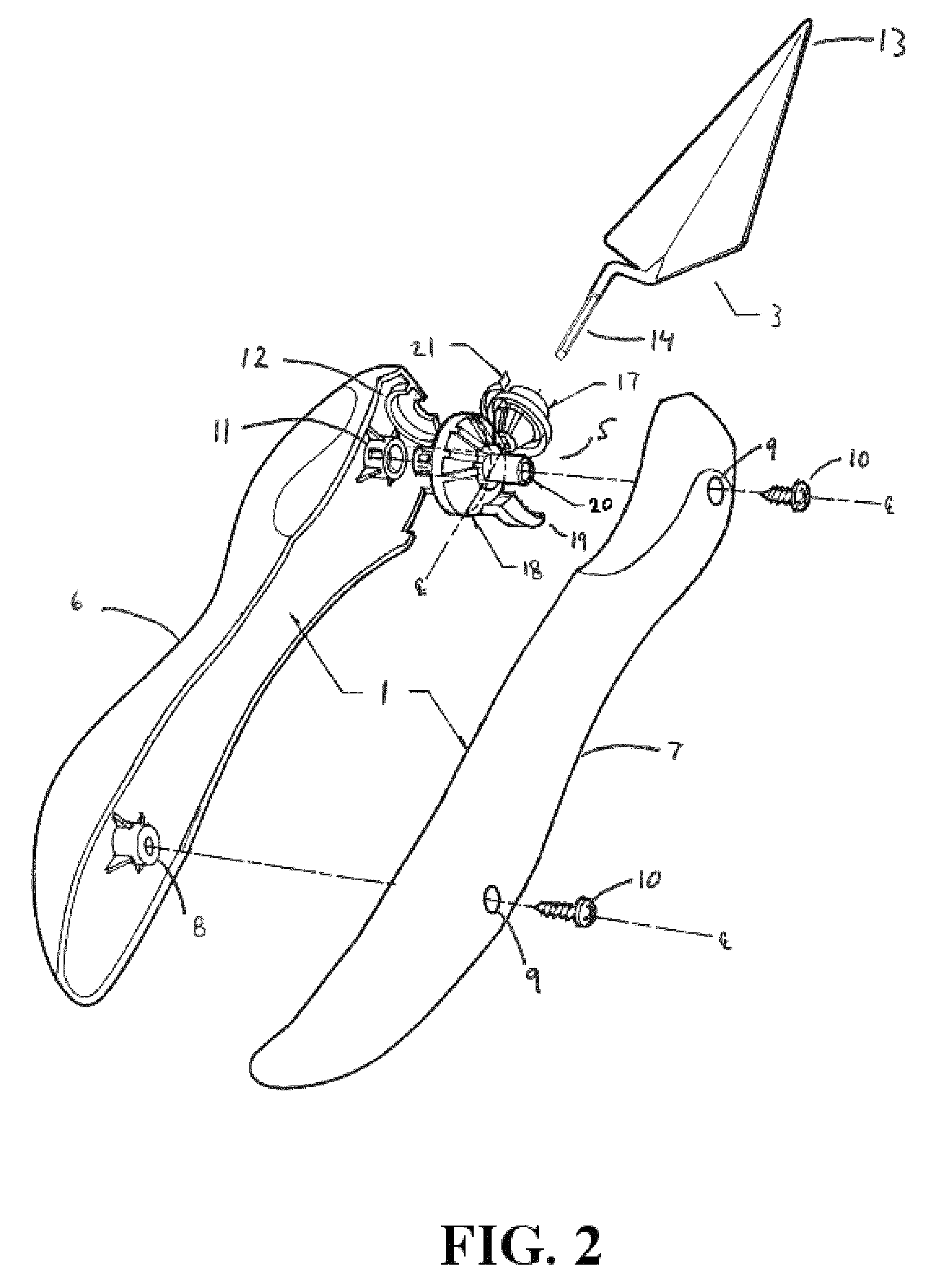 Three-dimensional art and tool for creation of the same