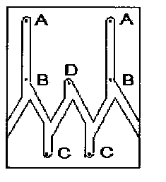 Compressing type subsealing packer