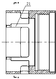 Compressing type subsealing packer