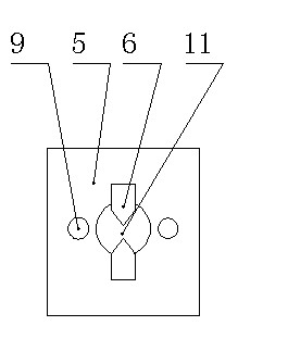 Cable peeling device