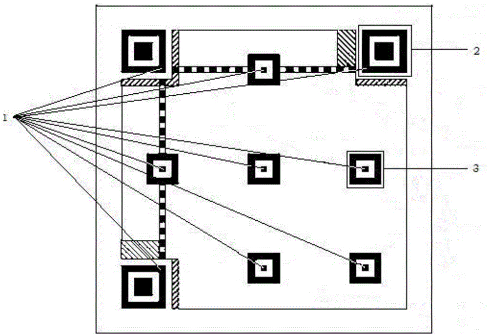 Method for estimating relative posture of robot