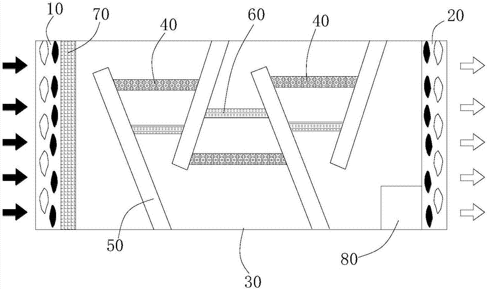 Waste gas photolysis treatment device