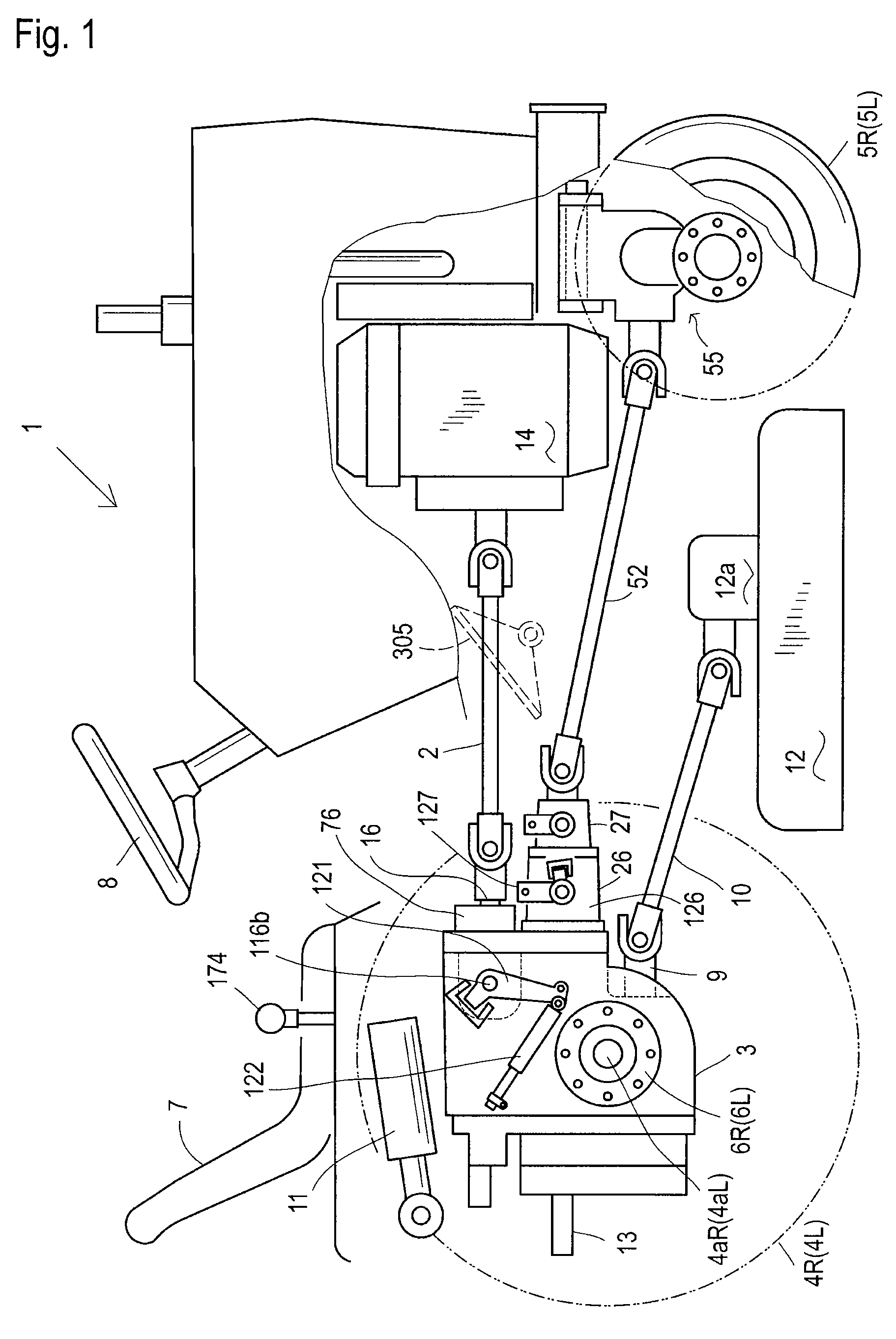 Hydrostatic transaxle