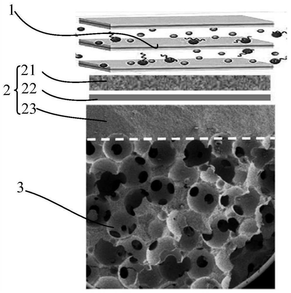 A kind of bionic osteochondral complex and its preparation method