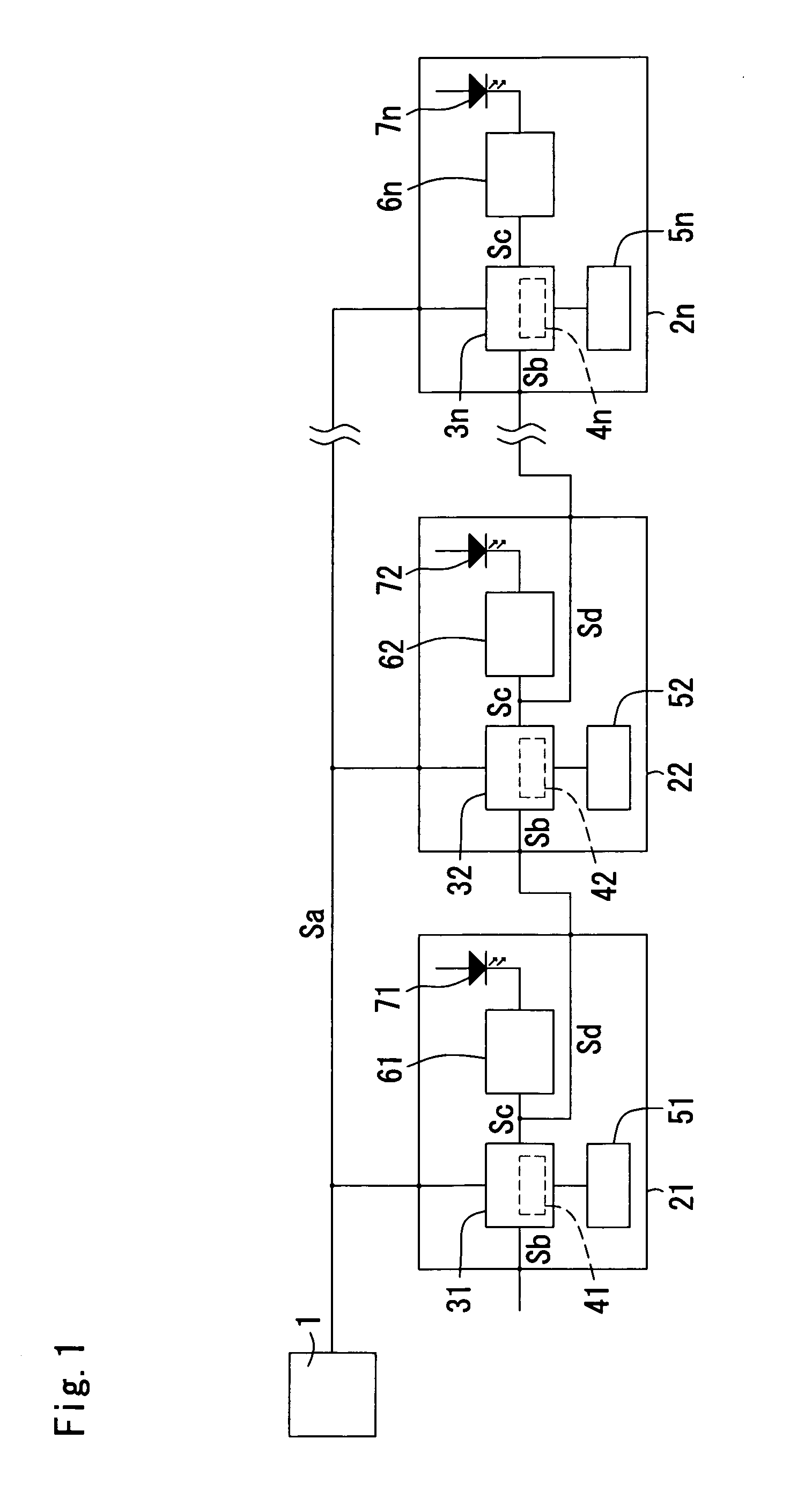 Light-emitting unit system